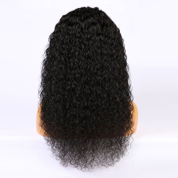 Curly Full Lace Human Hair Wig Volume
