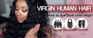 Prosp Hair Shop-The process of dyeing wigs