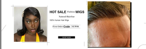 Bleached knots, Plucked Hairline For All Women Wigs And Men's Toupees!