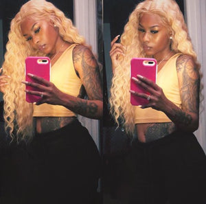 Lace Front Blonde Wigs