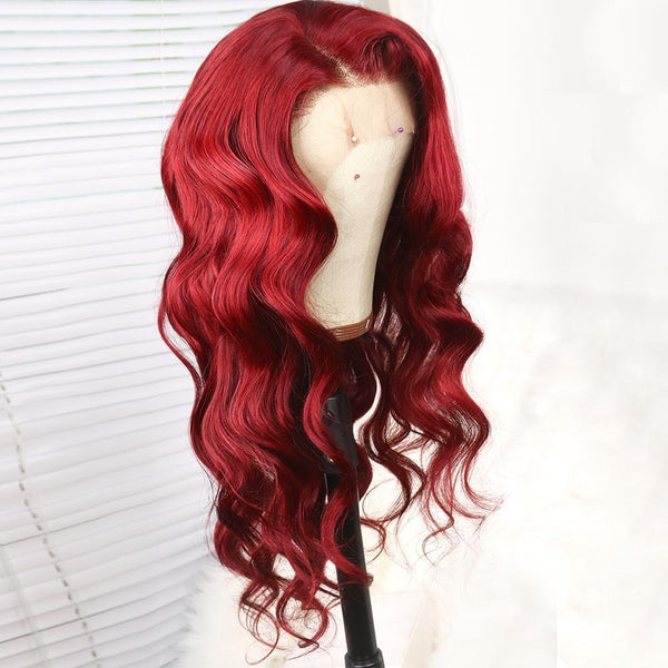 Styled Red Wigs