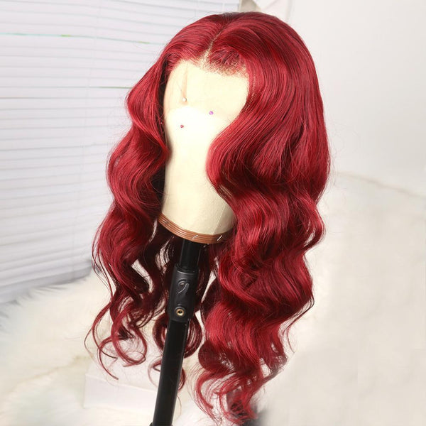 Styled Red Wigs