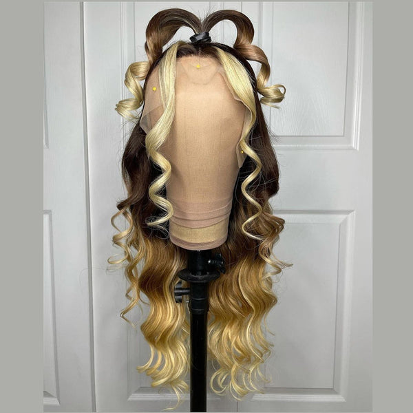 Human Hair Lace Front Style Wig